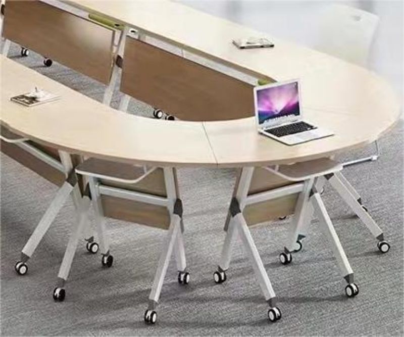 Folding Modular Conference Table - Multi-Functional Training Furniture (2)