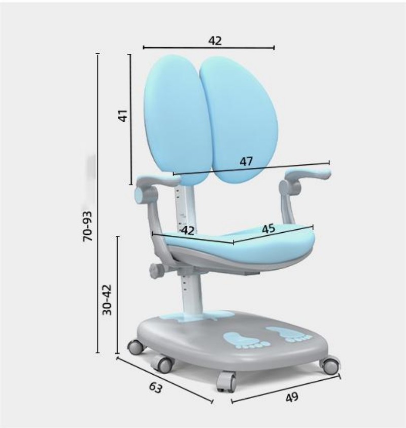 iStudy Ergonomic Childrens Study Chair - Adjustable, Comfortable, and Posture Support (13)